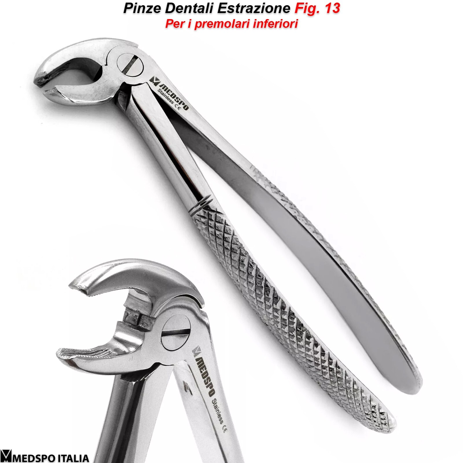 Premolar Tooth Extraction Pliers Fig.13 Dental Surgical Pliers Tools